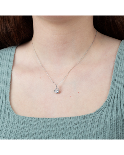 COLLAR CORAZÓN LOTUS SILVER LP3106-1/1